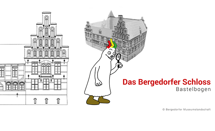 Bergedorfer Schloss Bastelbogen